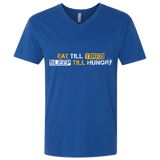 T-Shirts Royal / X-Small Food Sleep Loop Men's Premium V-Neck