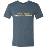 T-Shirts Indigo / Small Food Sleep Loop Men's Triblend T-Shirt
