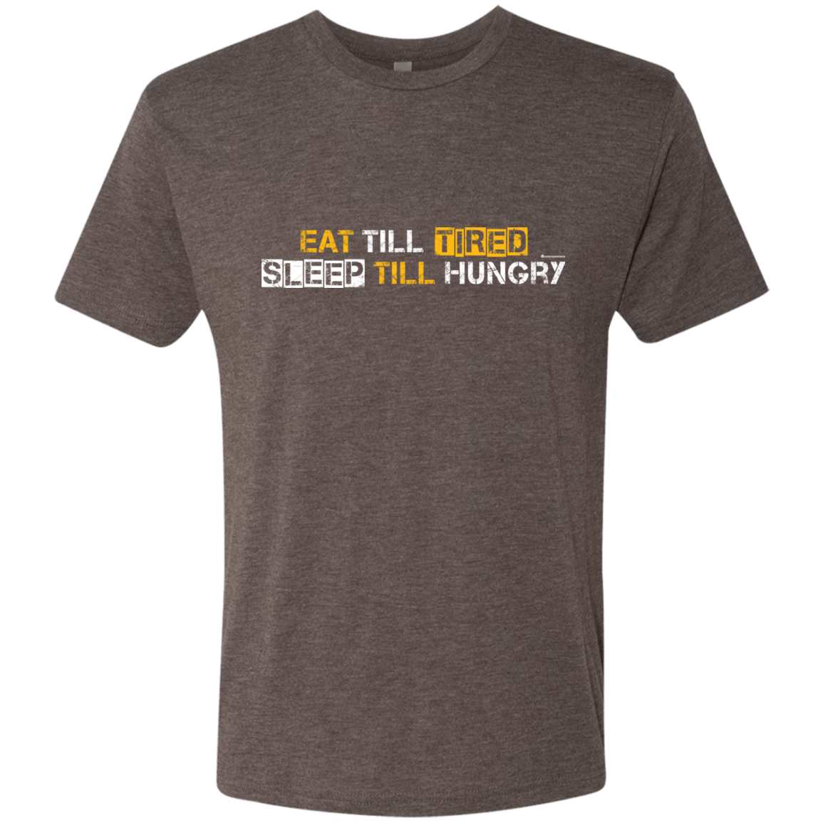 T-Shirts Macchiato / Small Food Sleep Loop Men's Triblend T-Shirt