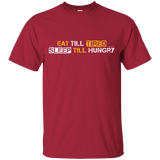 T-Shirts Cardinal / Small Food Sleep Loop T-Shirt