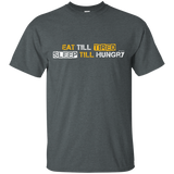 T-Shirts Dark Heather / Small Food Sleep Loop T-Shirt