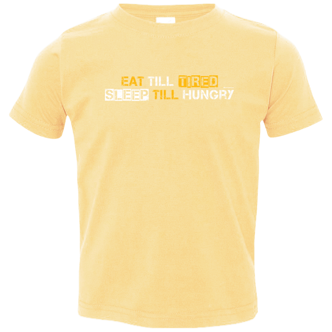 T-Shirts Butter / 2T Food Sleep Loop Toddler Premium T-Shirt