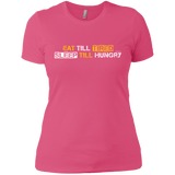 T-Shirts Hot Pink / X-Small Food Sleep Loop Women's Premium T-Shirt