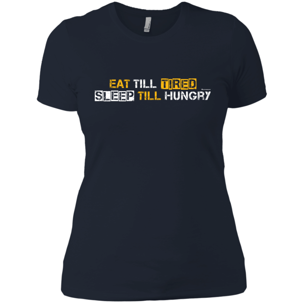 T-Shirts Midnight Navy / X-Small Food Sleep Loop Women's Premium T-Shirt