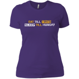 T-Shirts Purple Rush/ / X-Small Food Sleep Loop Women's Premium T-Shirt