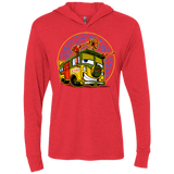 T-Shirts Vintage Red / X-Small Foot Stinks Triblend Long Sleeve Hoodie Tee