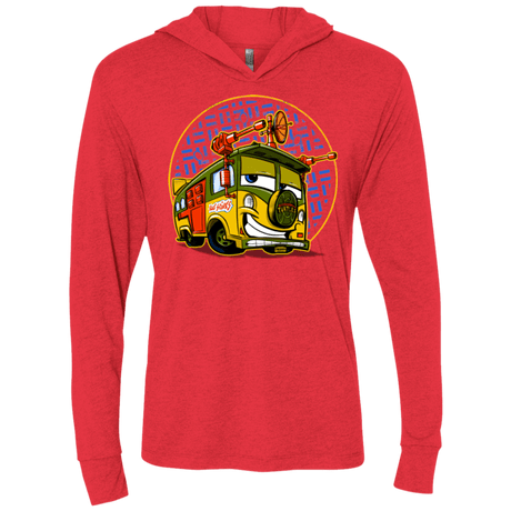 T-Shirts Vintage Red / X-Small Foot Stinks Triblend Long Sleeve Hoodie Tee