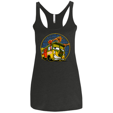 T-Shirts Vintage Black / X-Small Foot Stinks Women's Triblend Racerback Tank