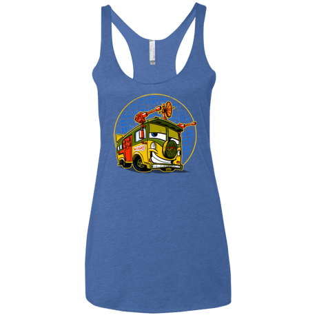 T-Shirts Vintage Royal / X-Small Foot Stinks Women's Triblend Racerback Tank