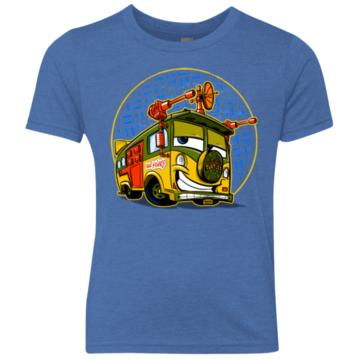 T-Shirts Vintage Royal / YXS Foot Stinks Youth Triblend T-Shirt