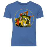 T-Shirts Vintage Royal / YXS Foot Stinks Youth Triblend T-Shirt