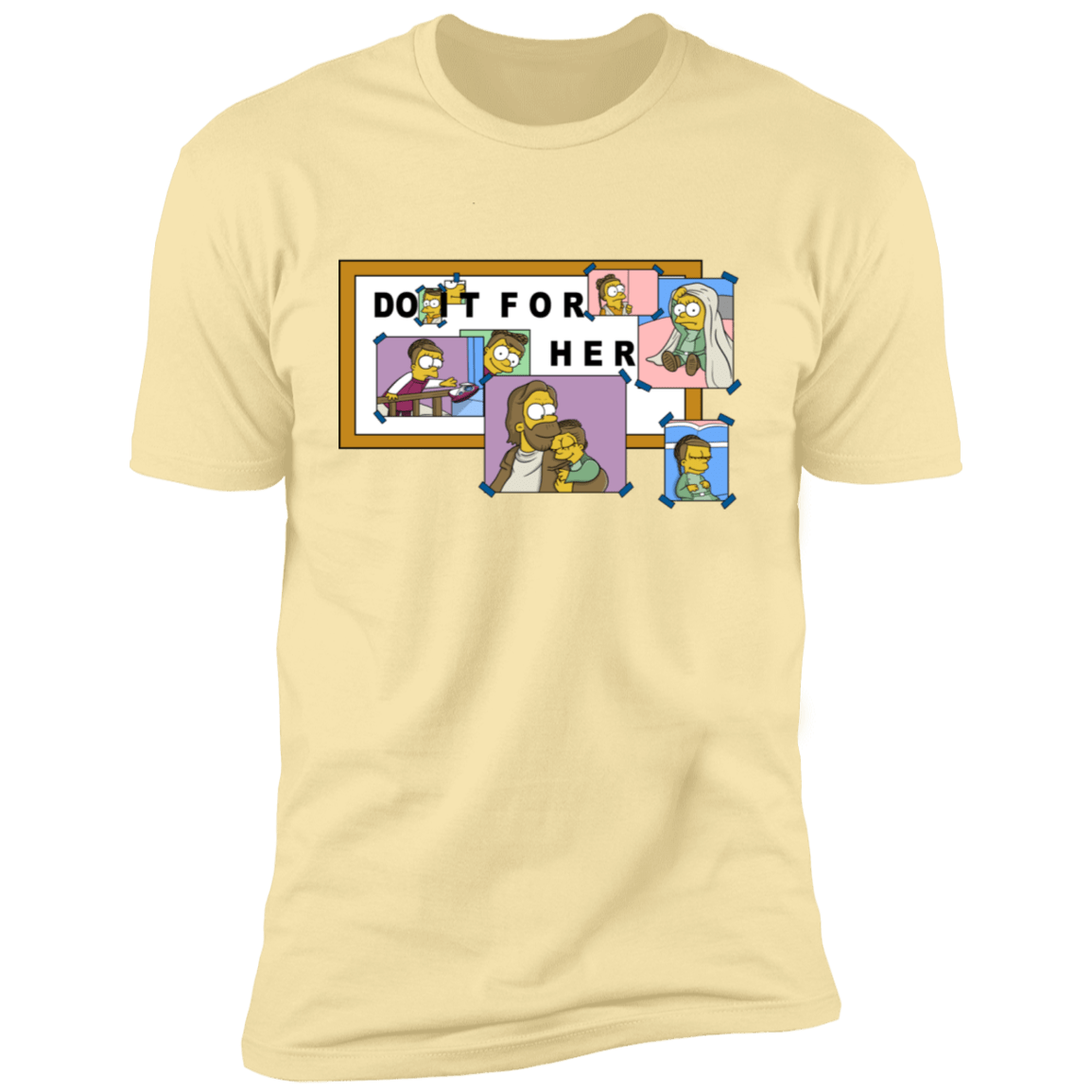 T-Shirts Banana Cream / S For Her Men's Premium T-Shirt