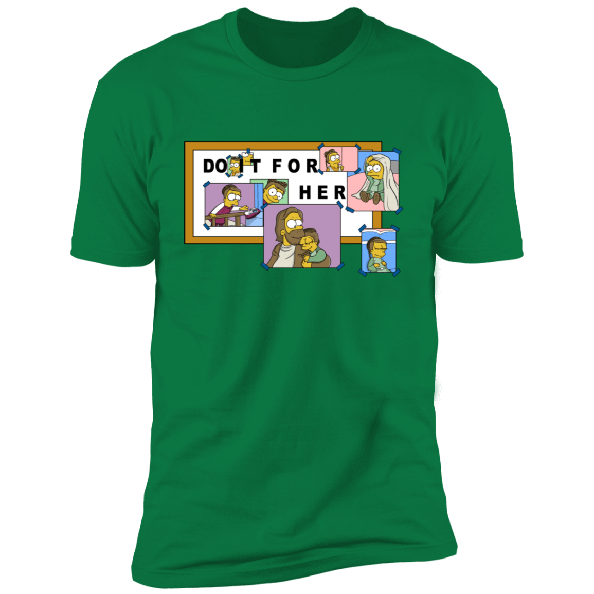 T-Shirts Kelly Green / S For Her Men's Premium T-Shirt