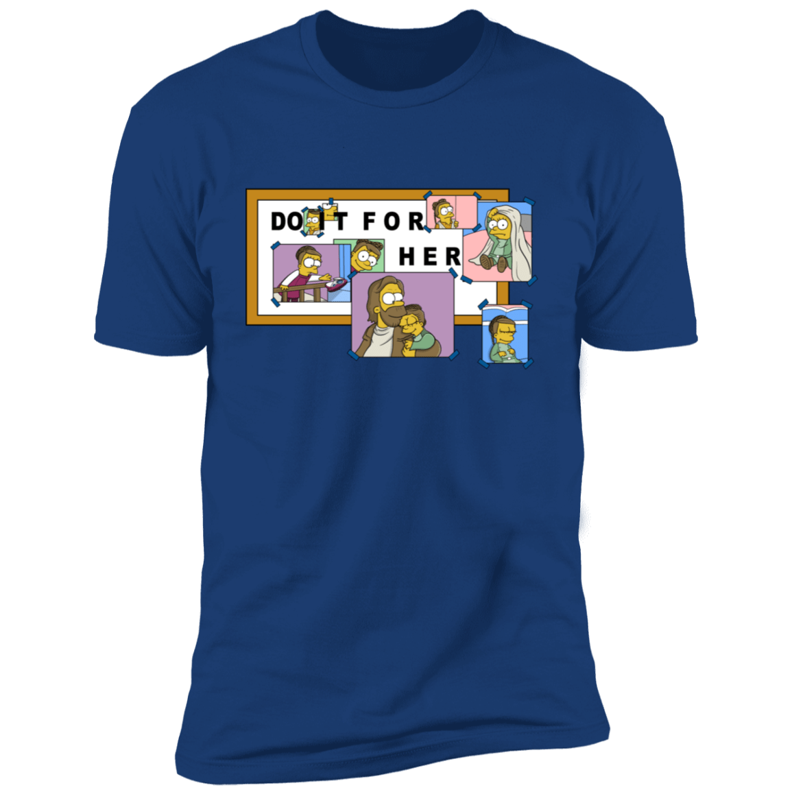 T-Shirts Royal / S For Her Men's Premium T-Shirt