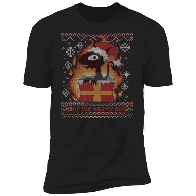 T-Shirts Black / X-Small For Naughty Boys Men's Premium T-Shirt