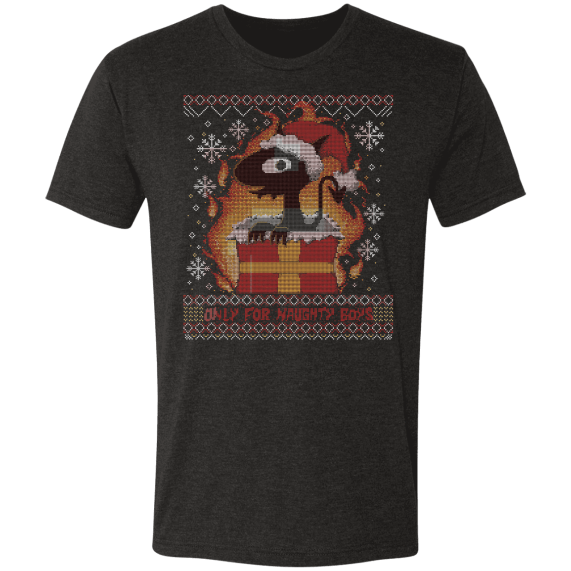 T-Shirts Vintage Black / S For Naughty Boys Men's Triblend T-Shirt