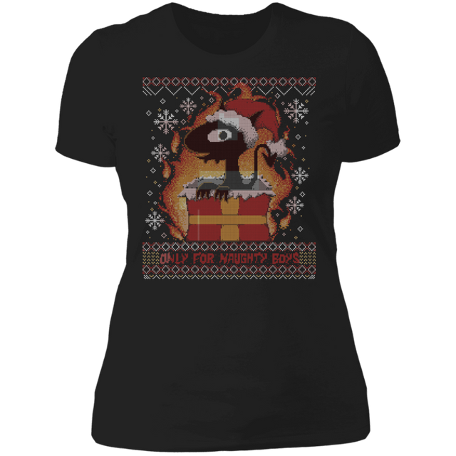 T-Shirts Black / X-Small For Naughty Boys Women's Premium T-Shirt