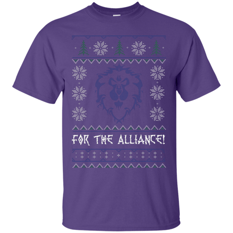 T-Shirts Purple / Small For The Alliance T-Shirt