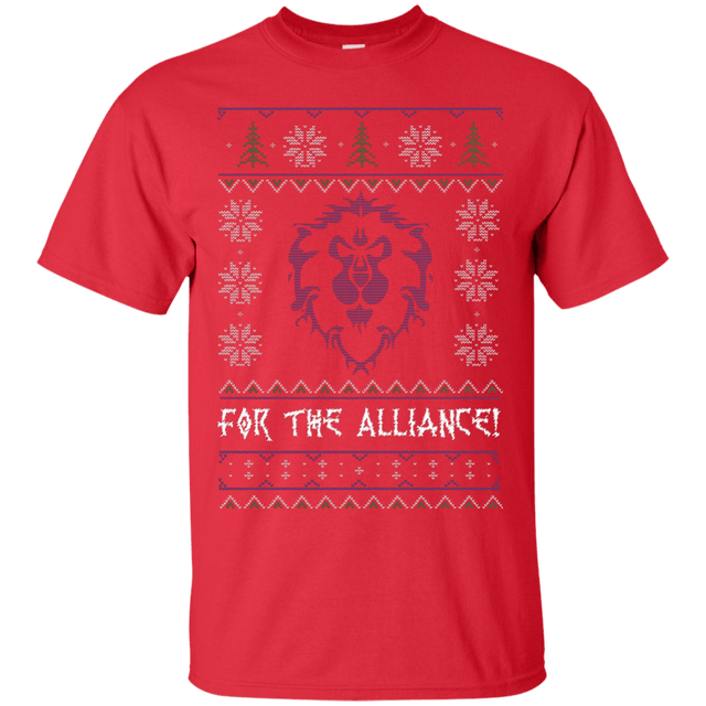 T-Shirts Red / Small For The Alliance T-Shirt