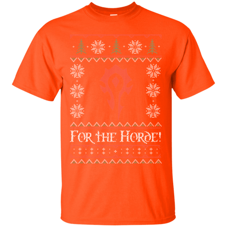T-Shirts Orange / Small For The Horde T-Shirt