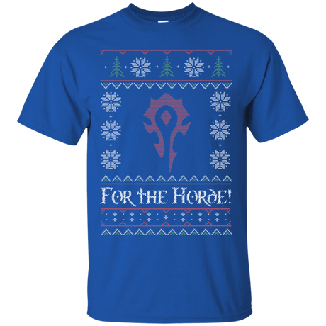 T-Shirts Royal / Small For The Horde T-Shirt