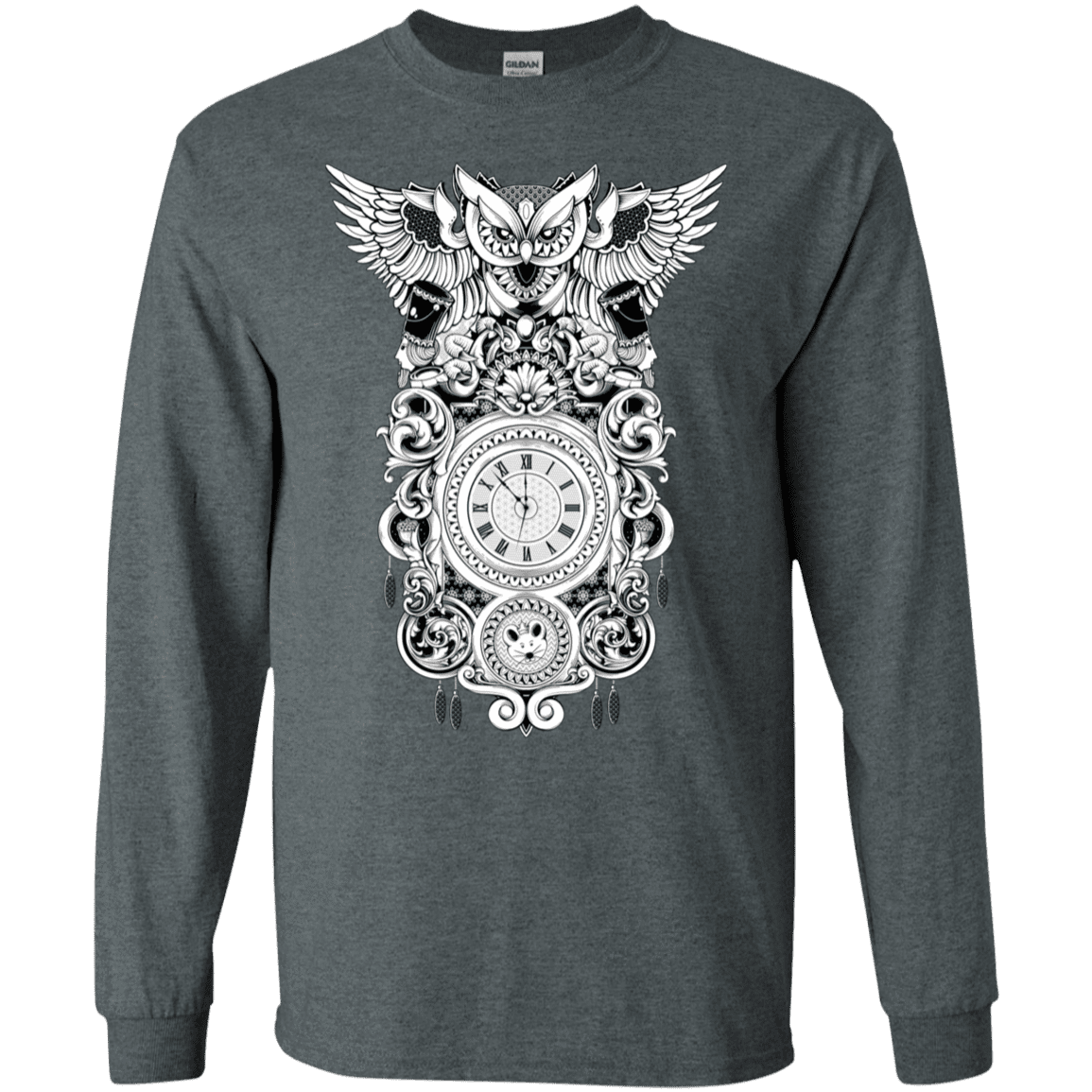 T-Shirts Dark Heather / S Forbidden Dream Men's Long Sleeve T-Shirt