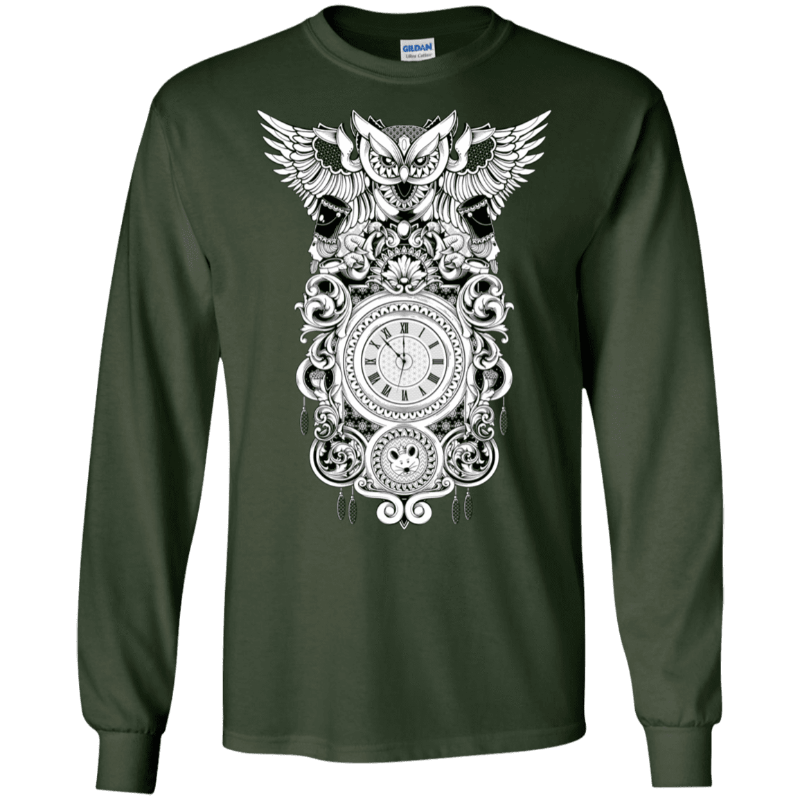 T-Shirts Forest Green / S Forbidden Dream Men's Long Sleeve T-Shirt