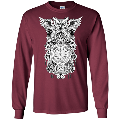 T-Shirts Maroon / S Forbidden Dream Men's Long Sleeve T-Shirt