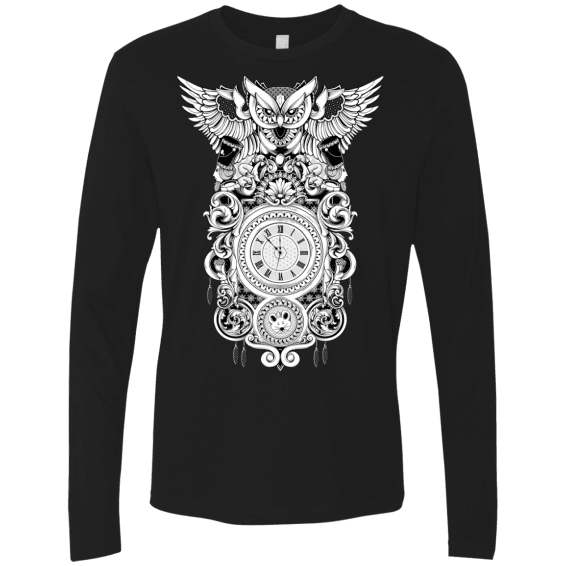T-Shirts Black / S Forbidden Dream Men's Premium Long Sleeve