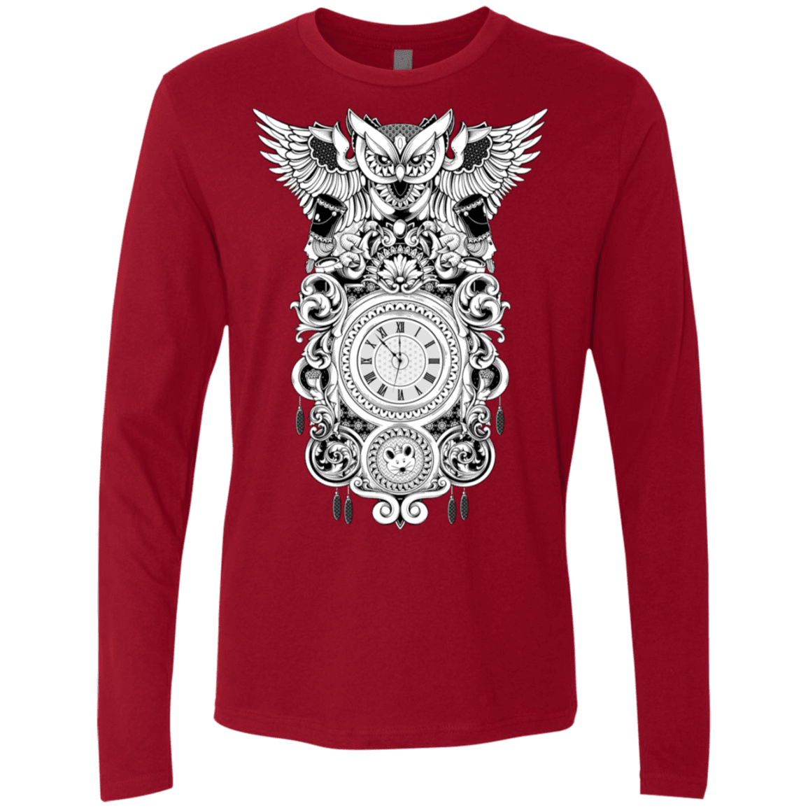 T-Shirts Cardinal / S Forbidden Dream Men's Premium Long Sleeve