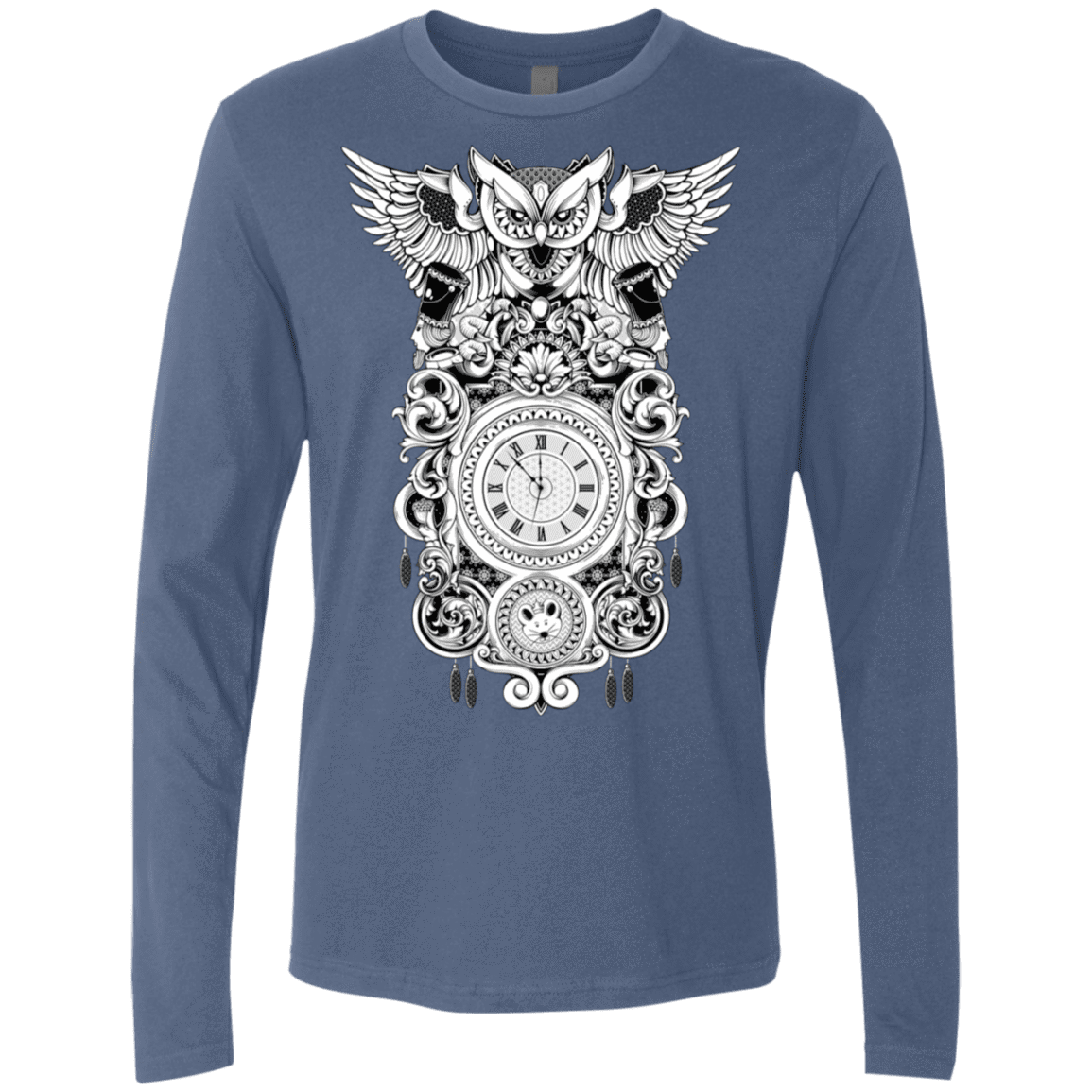 T-Shirts Indigo / S Forbidden Dream Men's Premium Long Sleeve