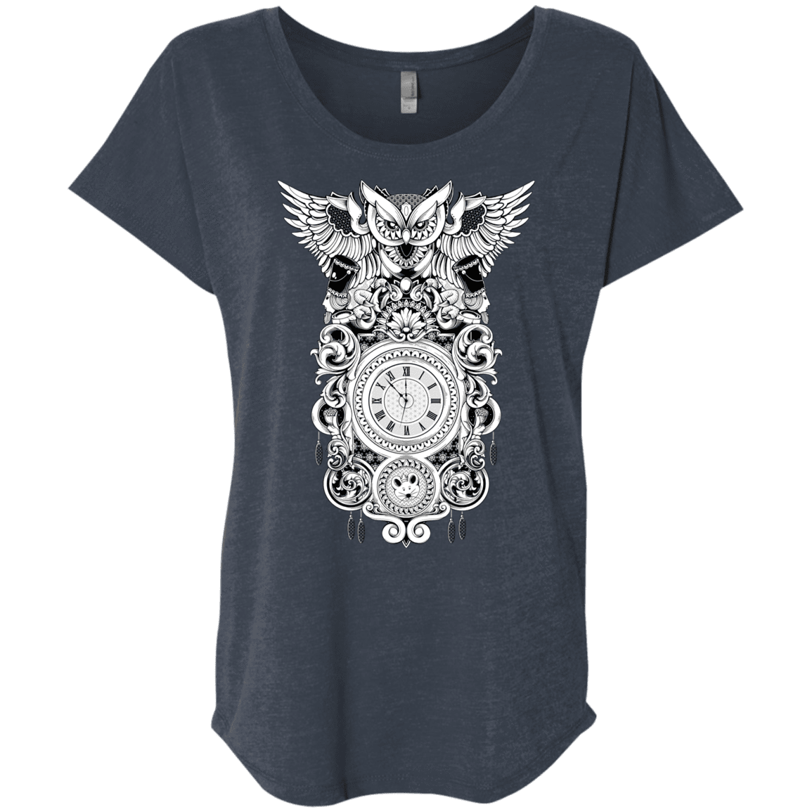 T-Shirts Vintage Navy / X-Small Forbidden Dream Triblend Dolman Sleeve