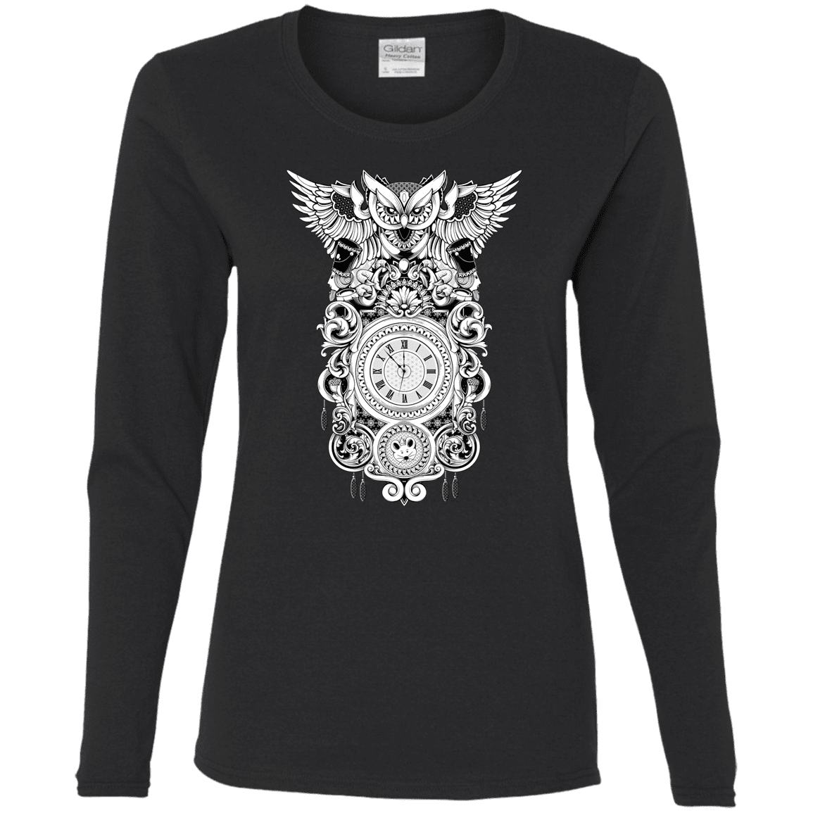 T-Shirts Black / S Forbidden Dream Women's Long Sleeve T-Shirt