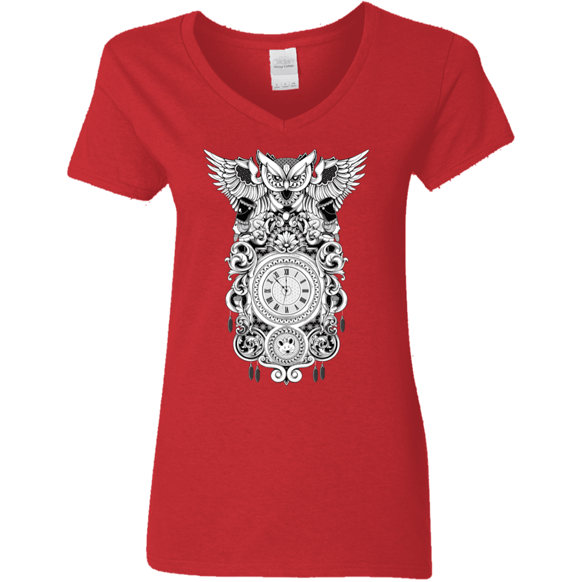 T-Shirts Red / S Forbidden Dream Women's V-Neck T-Shirt