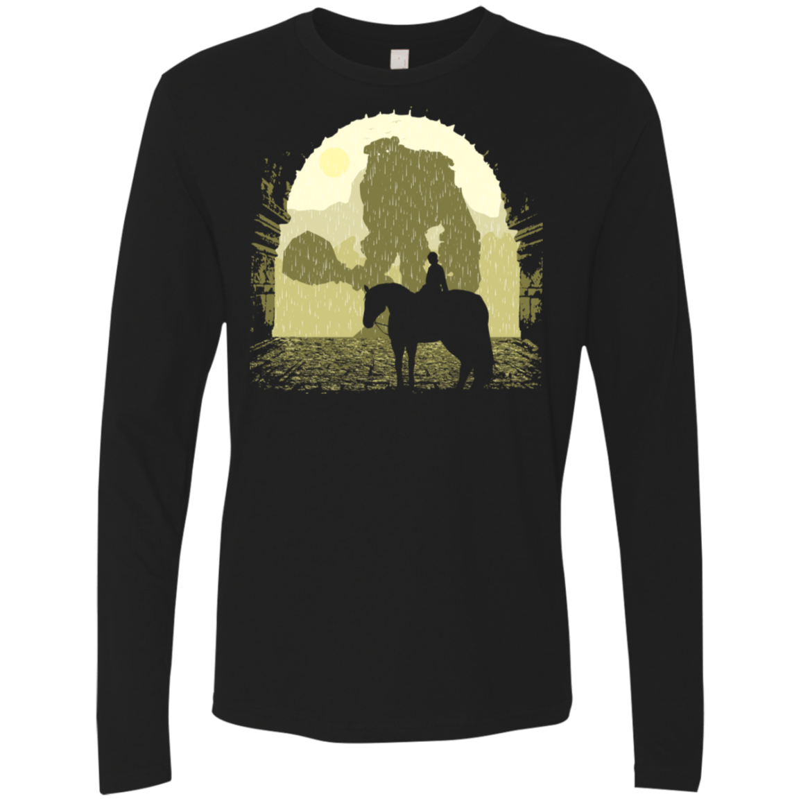 T-Shirts Black / S Forbidden Lands Men's Premium Long Sleeve