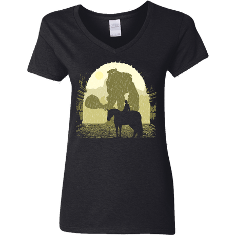 T-Shirts Black / S Forbidden Lands Women's V-Neck T-Shirt