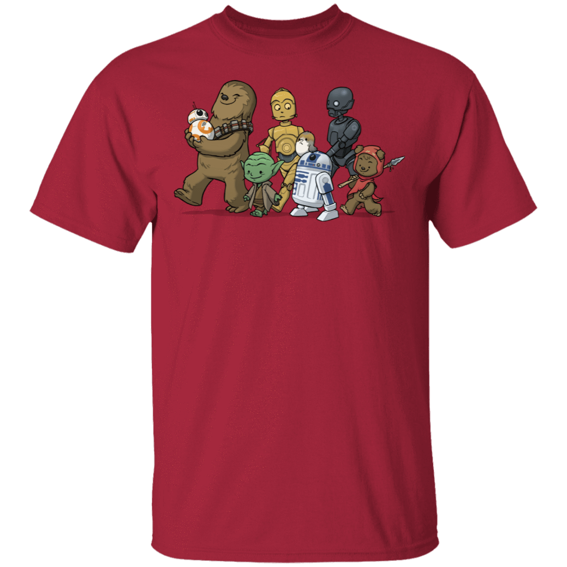 T-Shirts Cardinal / S Force Friends T-Shirt