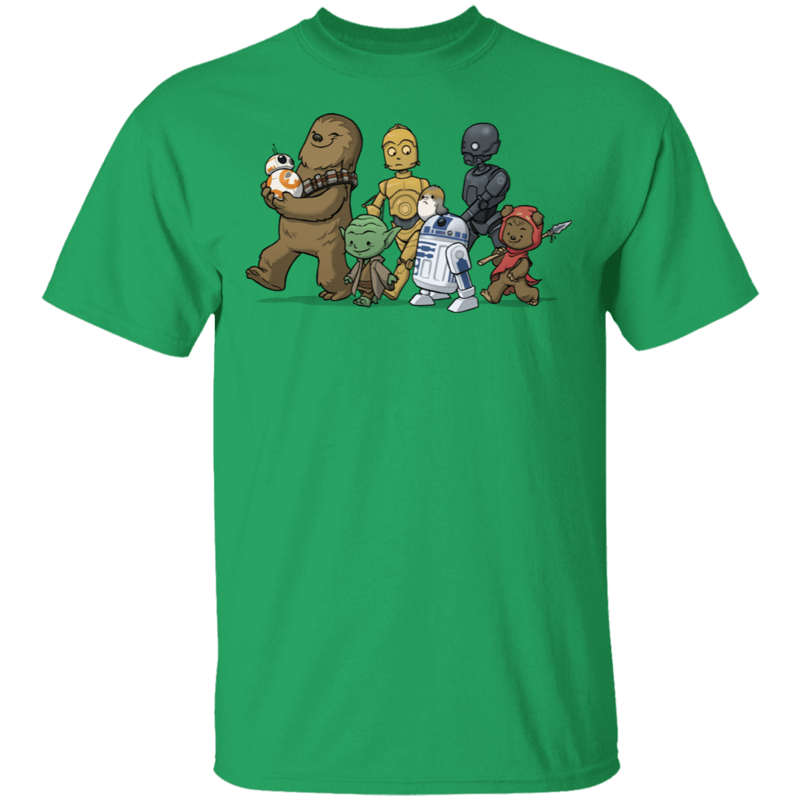 T-Shirts Irish Green / S Force Friends T-Shirt