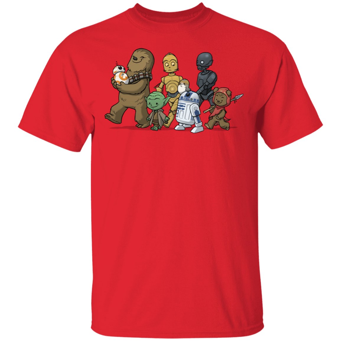 T-Shirts Red / S Force Friends T-Shirt