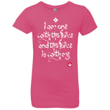 T-Shirts Hot Pink / YXS Force Mantra White Girls Premium T-Shirt