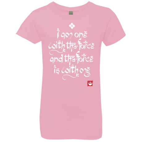 T-Shirts Light Pink / YXS Force Mantra White Girls Premium T-Shirt