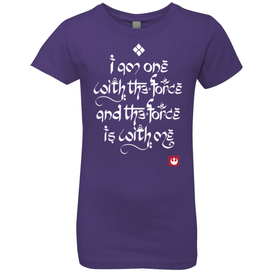 T-Shirts Purple Rush / YXS Force Mantra White Girls Premium T-Shirt