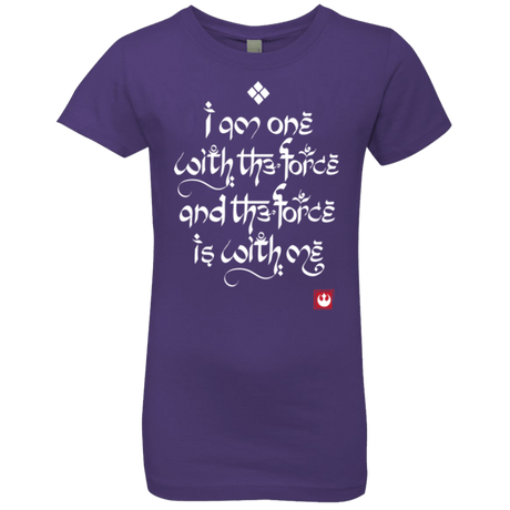 T-Shirts Purple Rush / YXS Force Mantra White Girls Premium T-Shirt