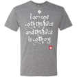 T-Shirts Premium Heather / Small Force Mantra White Men's Triblend T-Shirt