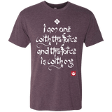 T-Shirts Vintage Purple / Small Force Mantra White Men's Triblend T-Shirt