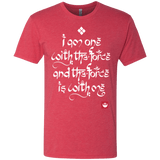 T-Shirts Vintage Red / Small Force Mantra White Men's Triblend T-Shirt