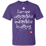 T-Shirts Purple / Small Force Mantra White T-Shirt
