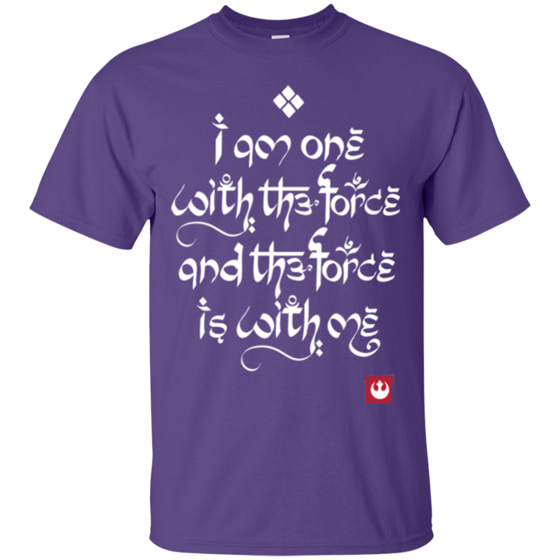 T-Shirts Purple / Small Force Mantra White T-Shirt