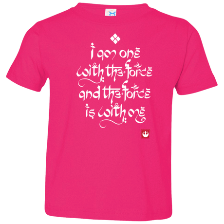 T-Shirts Hot Pink / 2T Force Mantra White Toddler Premium T-Shirt