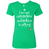 T-Shirts Envy / Small Force Mantra White Women's Triblend T-Shirt